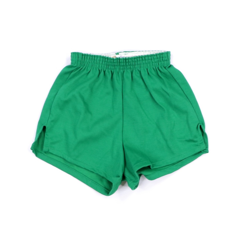 NOS 70s Cotton Blend Shorts Green Adult Small